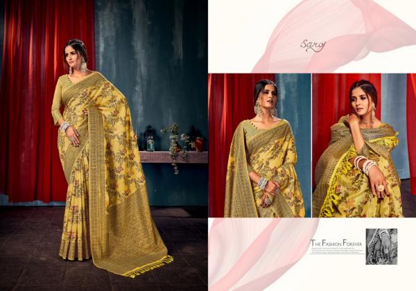 Saroj Maniratna 1 Linen Silk Festive Wear Exclusive Saree Collection